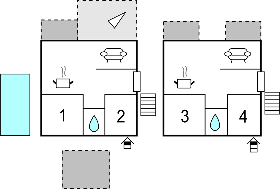 Ferienhaus - Rogoznica-Razanj , Kroatien - CDV557 