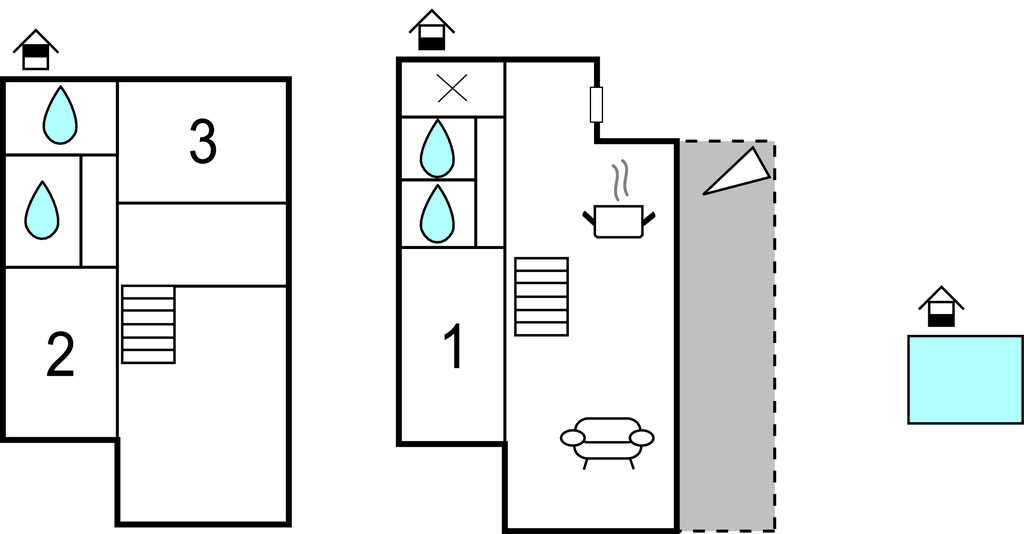 Ferienhaus - Sibenik-Dubrava , Kroatien - CDV680 