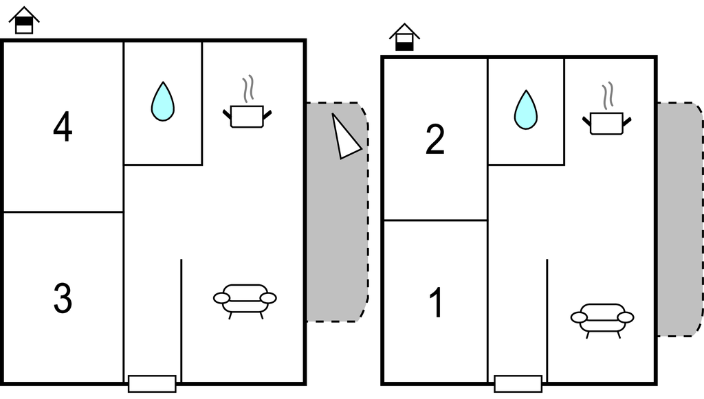 Feriehuse - Vodice-Tribunj , Kroatien - CDV033 