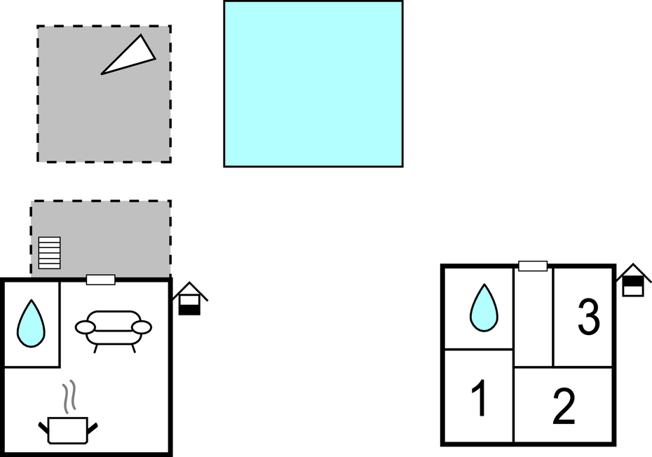 Ferienhaus - Sibenik-Mratovo , Kroatien - CDV496 
