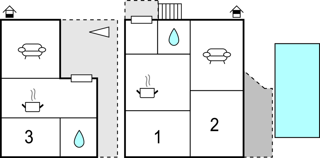 Ferienhaus - Rogoznica-Zatoglav , Kroatien - CDV538 