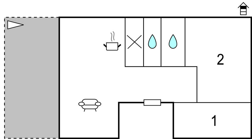 Semesterlägenhet - Sibenik-Grebastica , Kroatien - CDV664 