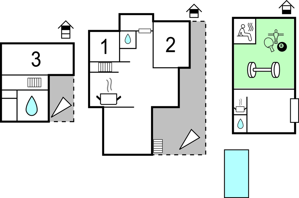 Ferienhaus - Sibenik-Trbounje , Kroatien - CDV678 