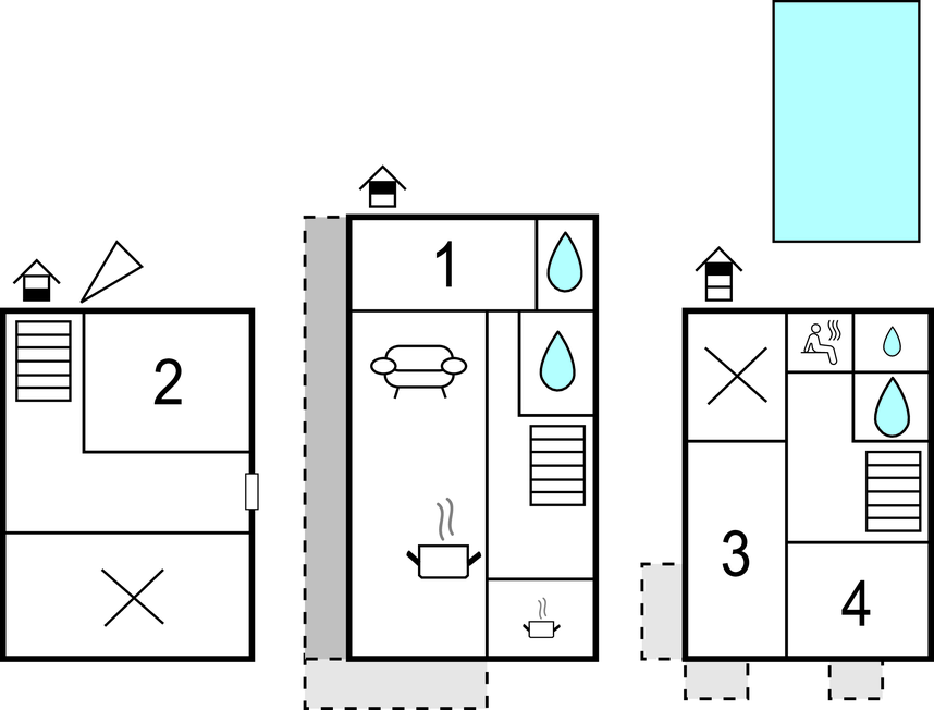 Feriehuse - Drnis-Mirlovic Polje , Kroatien - CDV701 