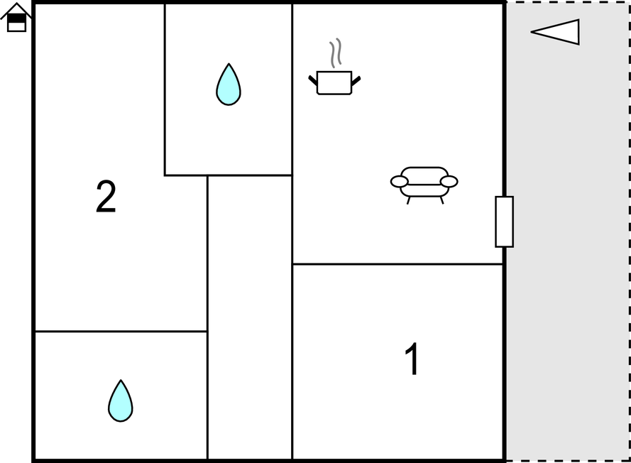 Lejlighed - Sibenik-Grebastica , Kroatien - CDV840 