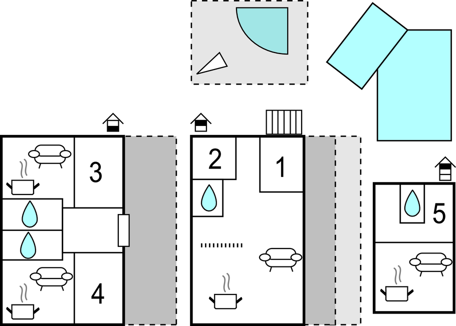 Feriehuse - Sibenik-Brodarica , Kroatien - CDV950 
