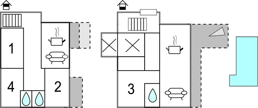 Feriehuse - Sibenik-Dubrava , Kroatien - CDV558 