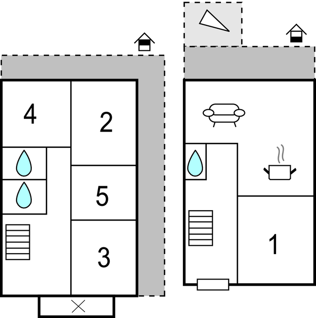 Ferienhaus - Zadar-Bibinje , Kroatien - CDZ291 
