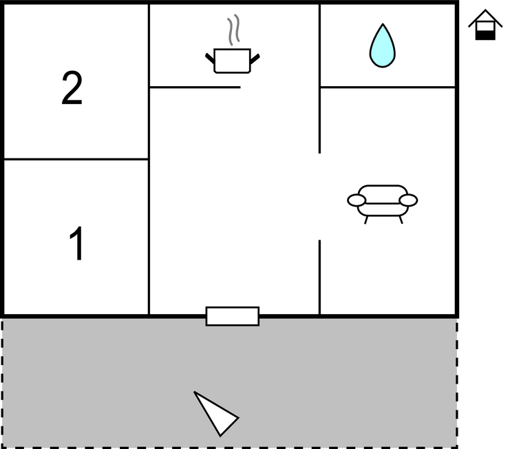 Ferienhaus - Nin-Privlaka , Kroatien - CDZ106 