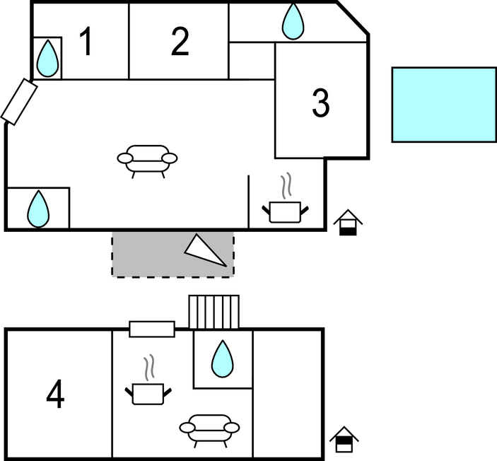 Ferienhaus - Nin , Kroatien - CDZ321 