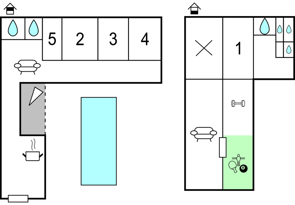 Ferienhaus - Biograd-Pakostane , Kroatien - CDZ575 