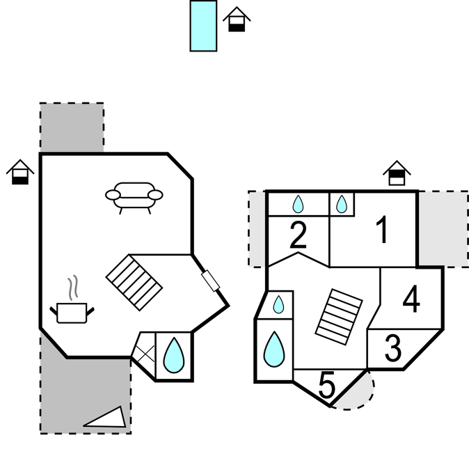 Ferienhaus - Zadar-Pridraga , Kroatien - CDZ669 