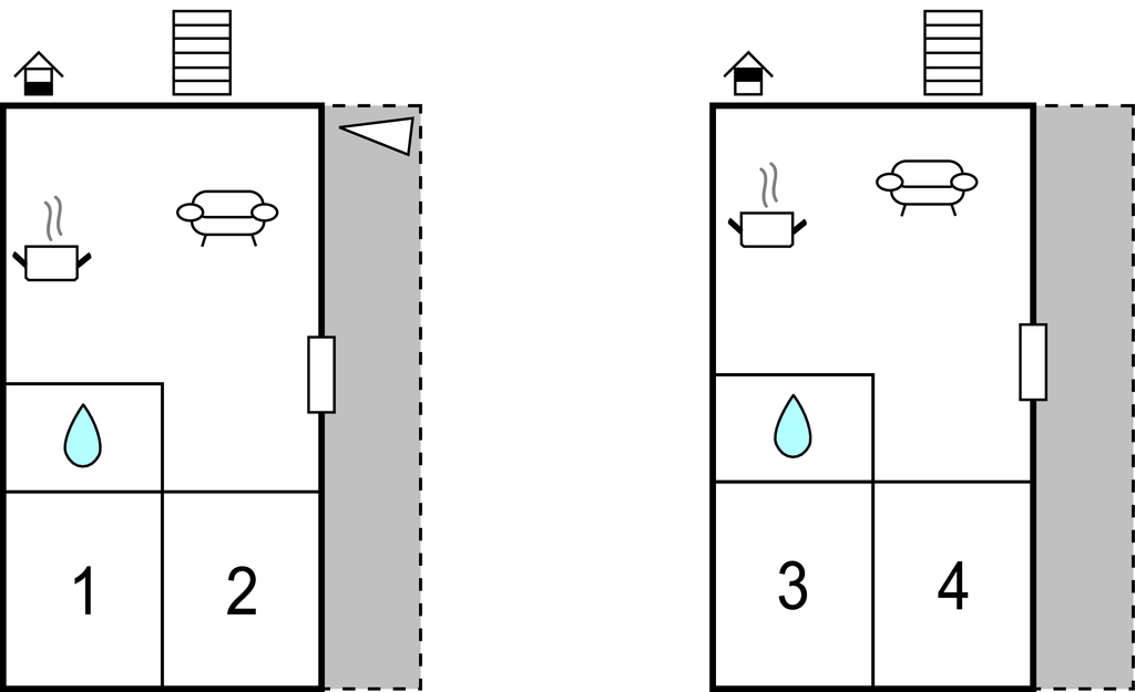 Semesterhus - Zadar-Krusevo , Kroatien - CDZ680 
