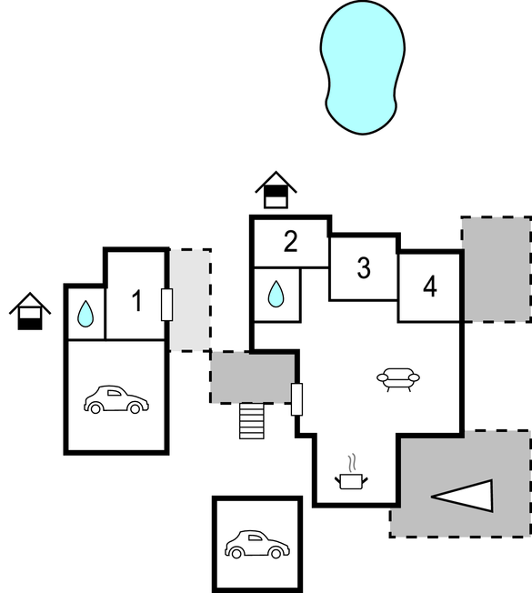 Ferienhaus - Zadar-Krusevo , Kroatien - CDZ689 