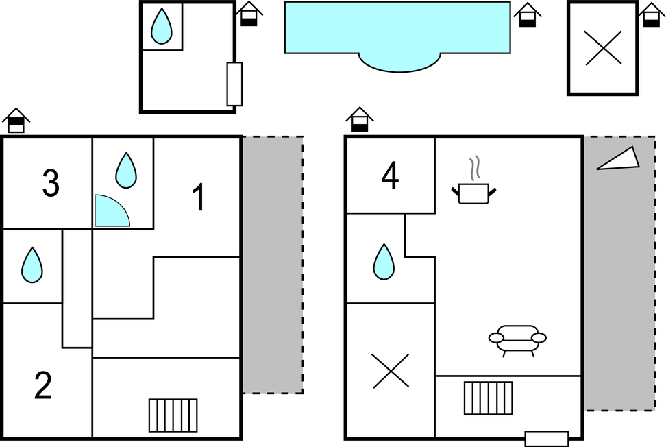 Ferienhaus - Zadar-Suhovare , Kroatien - CDZ873 