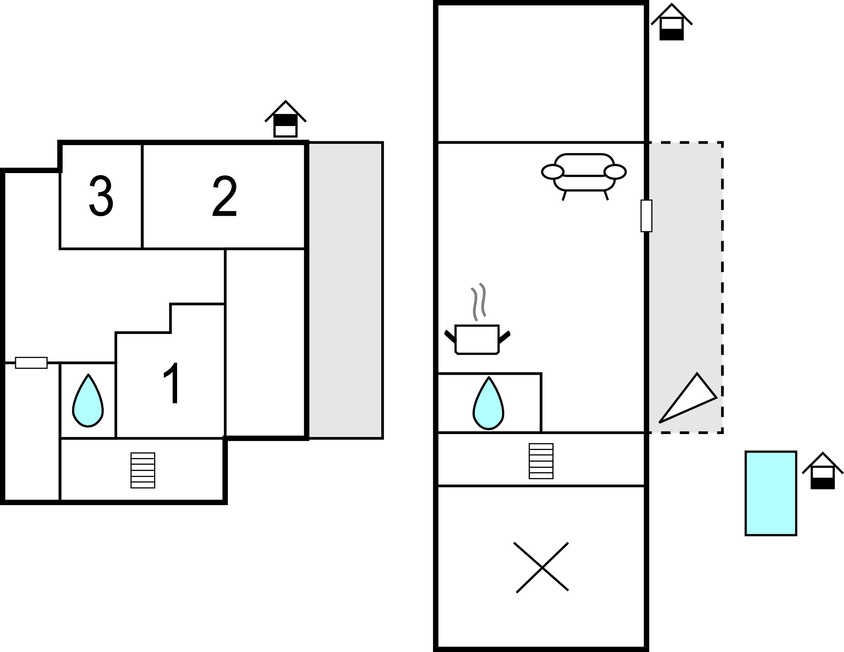 Semesterhus - Zadar-Zaton Obrovacki , Kroatien - CDZ982 