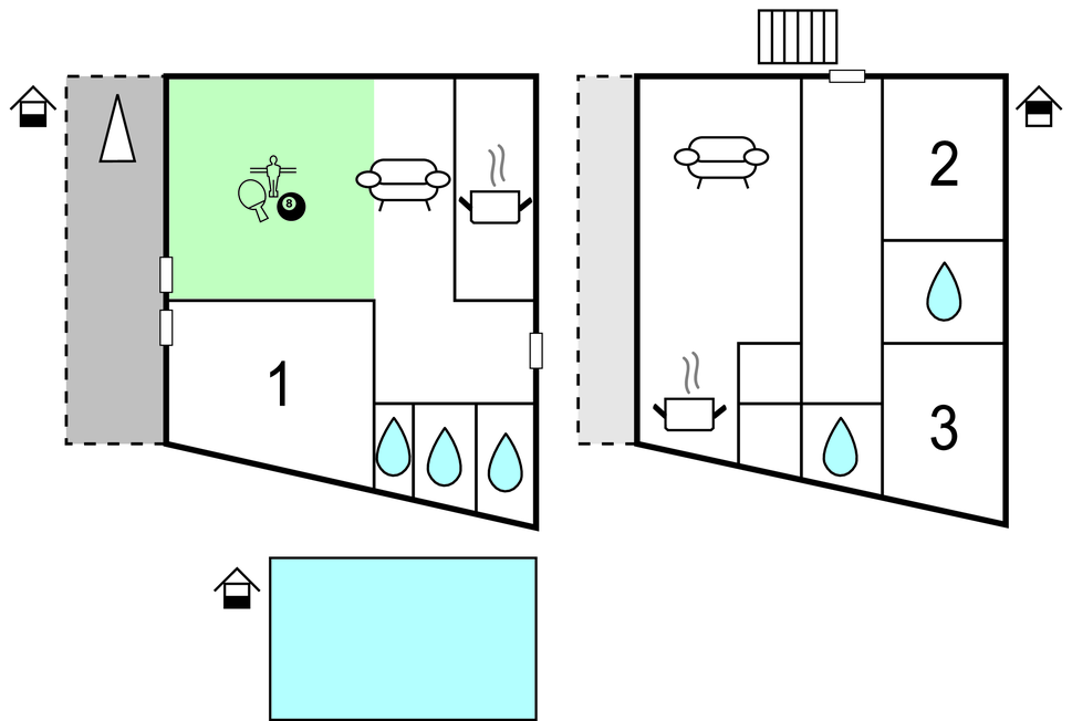 Feriehuse - Medulin-Pomer , Kroatien - CIB311 