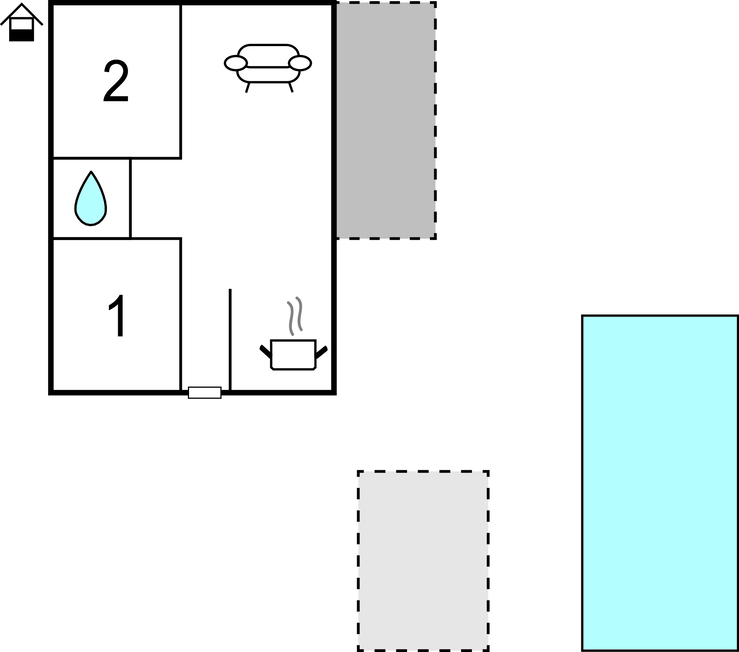 Feriehuse - Medulin-Pomer , Kroatien - CIB397 