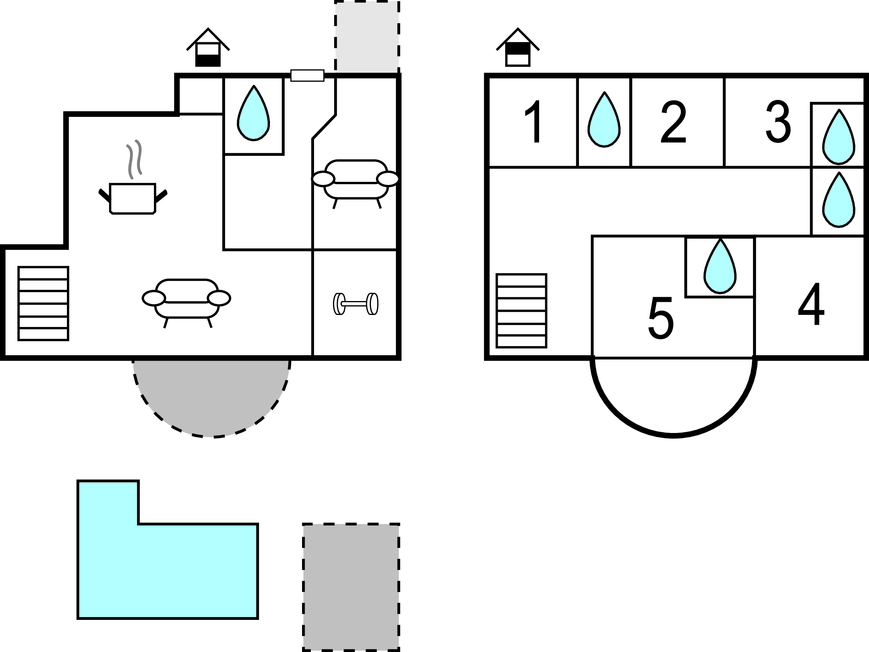 Feriehuse - Zminj , Kroatien - CIC587 