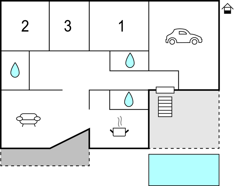 Feriehus - Tinjan-Radetici , Kroatia - CIC536 