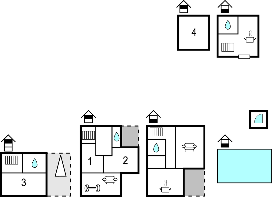 Ferienhaus - Pula-Valtura , Kroatien - CIC976 