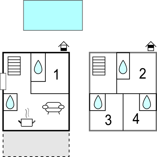 Feriehuse - Porec-Kadumi , Kroatien - CIE070 