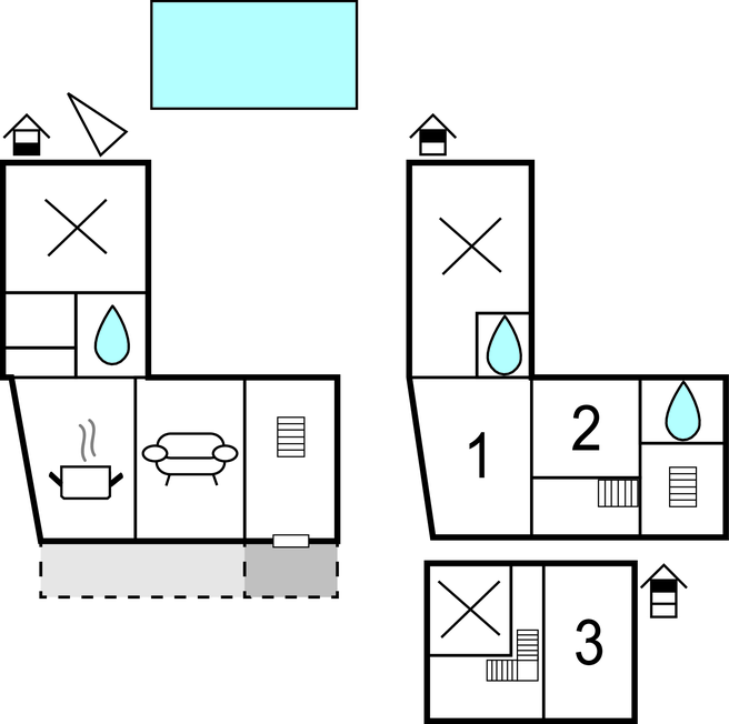 Feriehuse - Labin-Francici , Kroatien - CIK014 