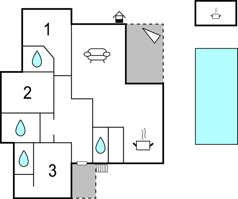 Feriehus - Labin-Strmac , Kroatia - CIK037 