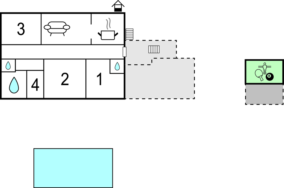 Feriehus - Labin-Blaskovici , Kroatia - CIK077 