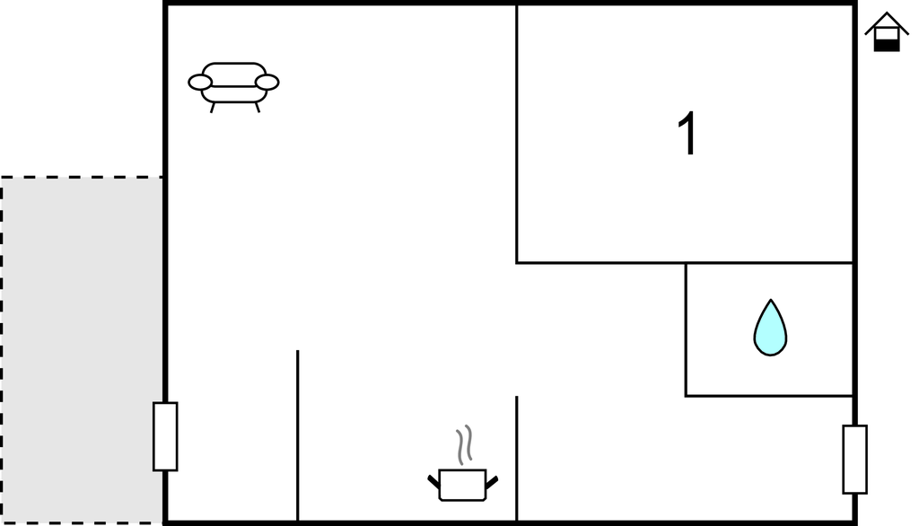 Semesterlägenhet - Krnica-Rakalj , Kroatien - CIK114 