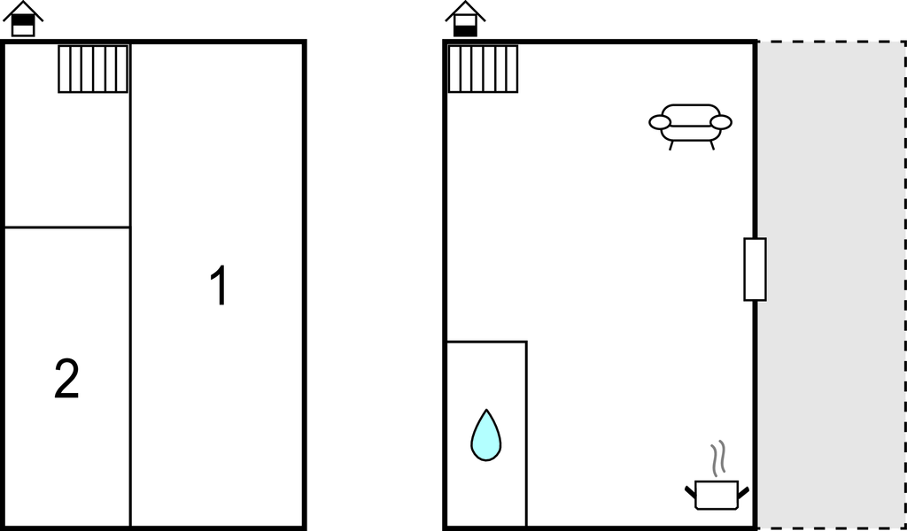 Feriehuse - Krnica , Kroatien - CIK170 