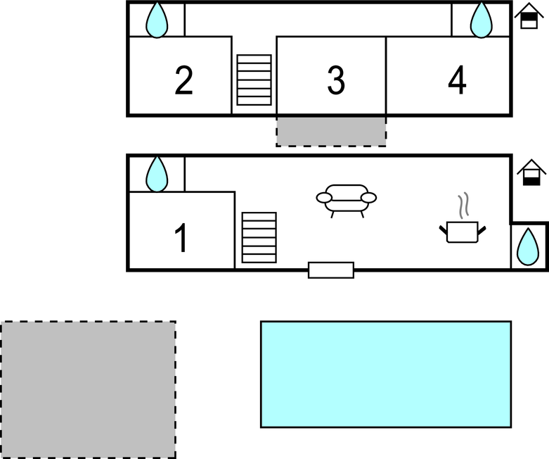 Ferienhaus - Rabac , Kroatien - CIK432 
