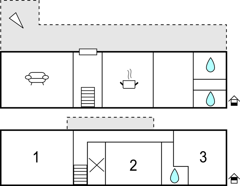 Feriehus - Krnica , Kroatia - CIK540 