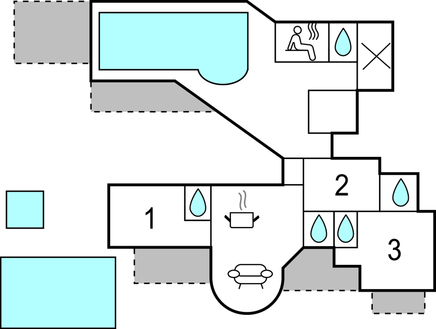 Feriehus - Krnica-Belavici , Kroatia - CIK622 