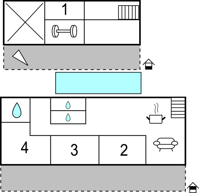 Ferienhaus - Labin-Kranjci , Kroatien - CIK703 