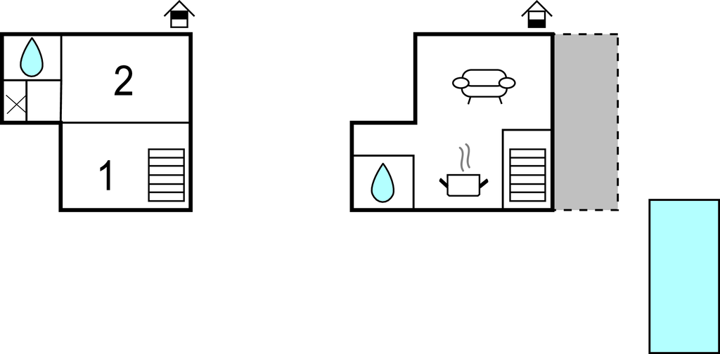 Feriehuse - Labin-Erzisce , Kroatien - CIK734 