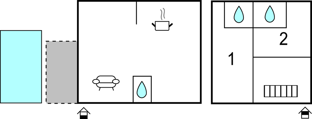 Feriehuse - Duga Uvala-Mali Vareski , Kroatien - CIK470 