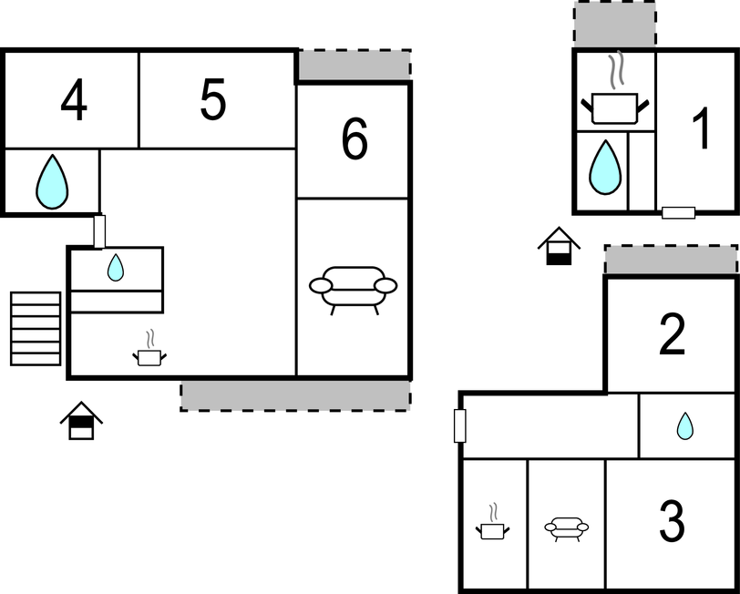 Feriehuse - Labin-Vinez , Kroatien - CIK541 