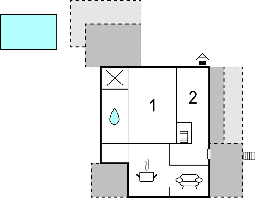 Feriehuse - Labin-Topid , Kroatien - CIK672 