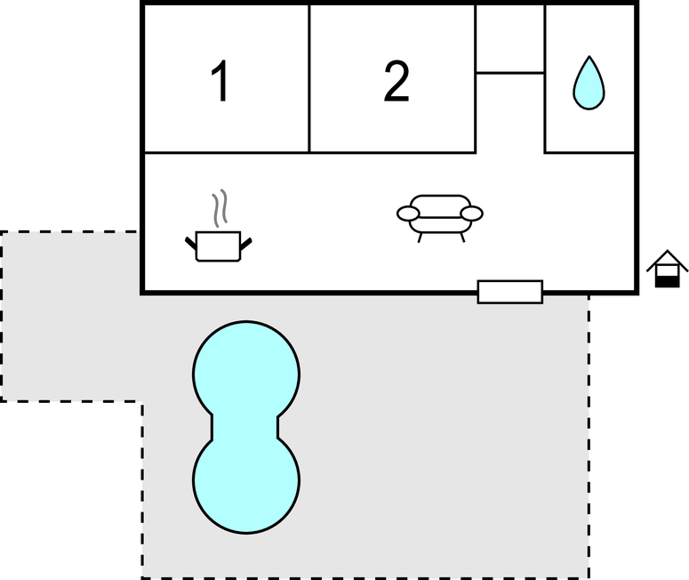Semesterhus - Labin-Ripenda Verbanci , Kroatien - CIK751 