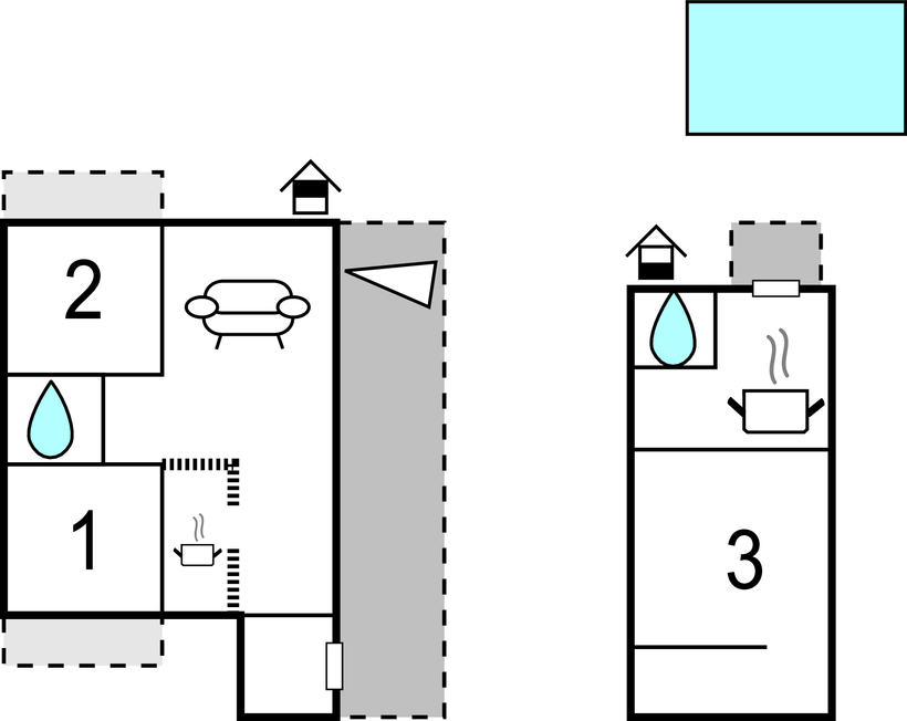 Feriehus - Krnica-Isici , Kroatia - CIK849 