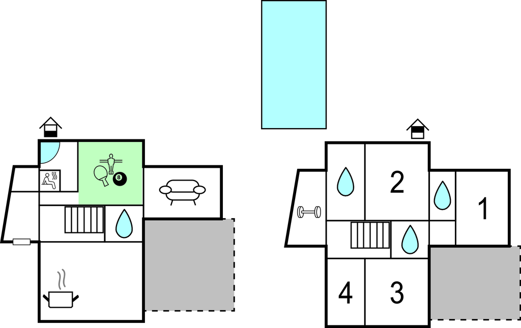 Semesterhus - Krnica-Rakalj , Kroatien - CIK850 