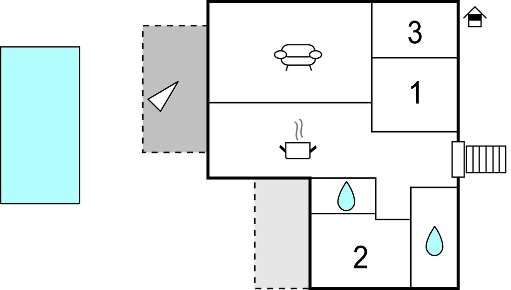 Feriehuse - Labin-Breg Salakovci , Kroatien - CIK958 