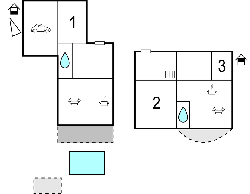 Feriehus - Labin-Nedescina , Kroatia - CIK674 