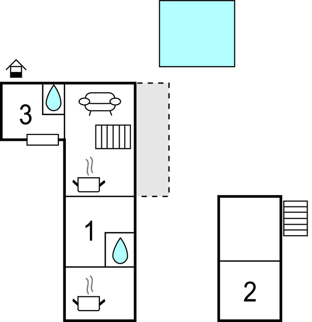 Feriehus - Labin-Sv.Martin , Kroatia - CIL256 