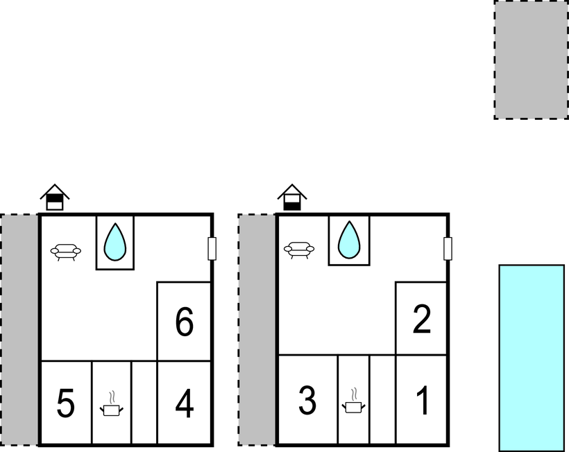Feriehuse - Pula-Marcana , Kroatien - CIO020 