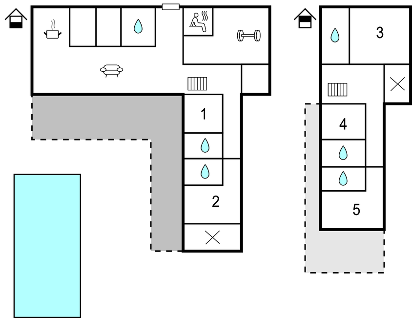 Feriehus - Krnica-Kujici , Kroatia - CIO222 