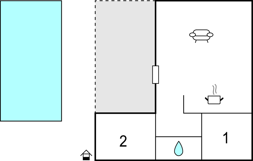 Feriehuse - Krnica-Cokuni , Kroatien - CIO306 