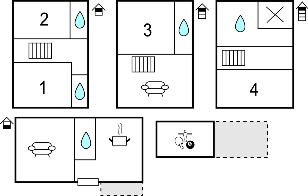 Semesterhus - Krnica , Kroatien - CIO354 