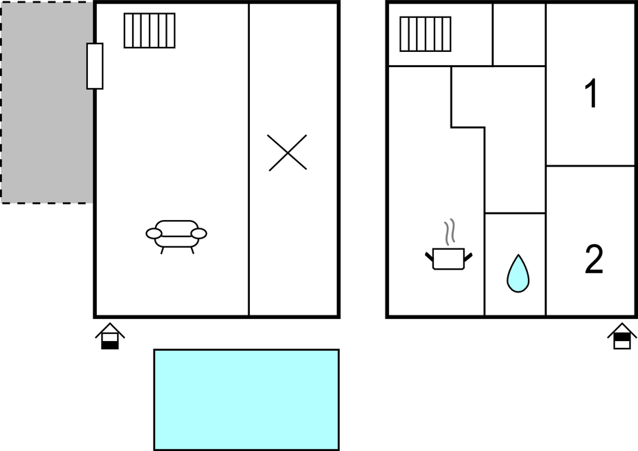 Feriehus - Krnica , Kroatia - CIO357 